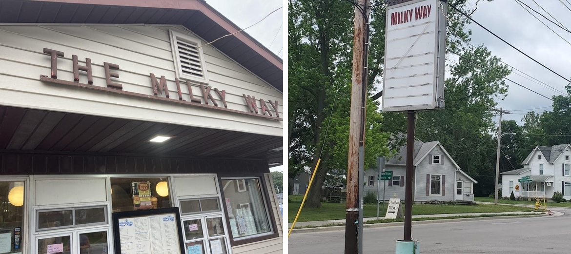 Milky Way Menu